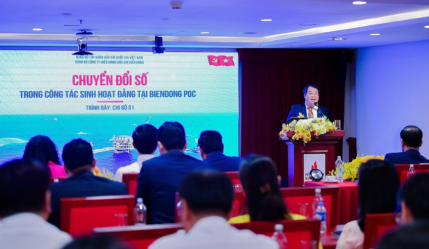 Đảng bộ BIENDONG POC sơ kết nửa đầu nhiệm kỳ: Hoàn thành vượt mức 5/5 chỉ tiêu nhiệm vụ trọng tâm