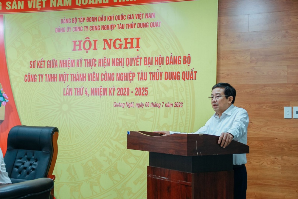 Đảng bộ DQS sơ kết giữa nhiệm kỳ thực hiện nghị quyết Đại hội lần thứ IV, 2020-2025