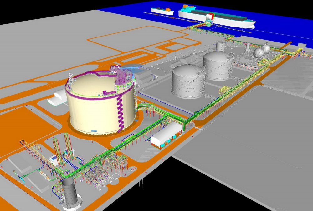 Cận cảnh kho cảng LNG “lịch sử” của Việt Nam