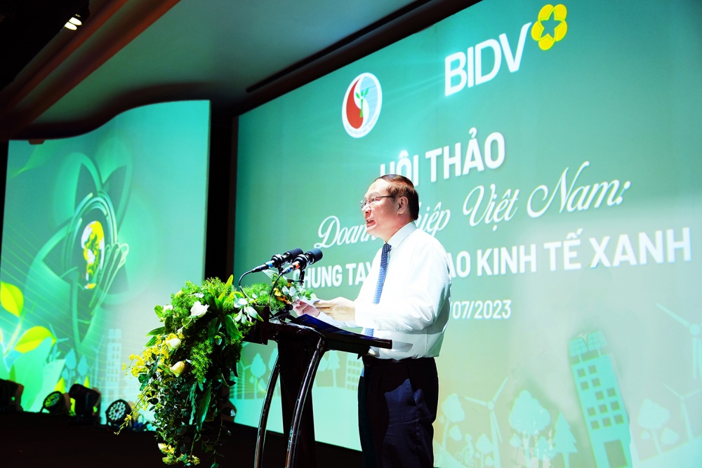 BIDV tổ chức Hội thảo “Doanh nghiệp Việt Nam - Chung tay kiến tạo Kinh tế Xanh” BIDV tổ chức Hội thảo “Doanh nghiệp Việt Nam - Chung tay kiến tạo Kinh tế Xanh”