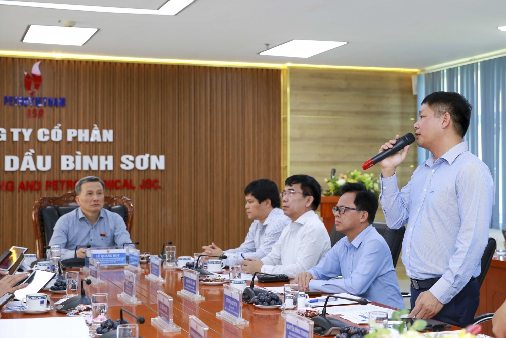 Đoàn giám sát Ủy ban Thường vụ Quốc hội làm việc với BSR về tình hình thực hiện các chính sách, pháp luật về năng lượng Đoàn giám sát Ủy ban Thường vụ Quốc hội làm việc với BSR về tình hình thực hiện các chính sách, pháp luật về năng lượng