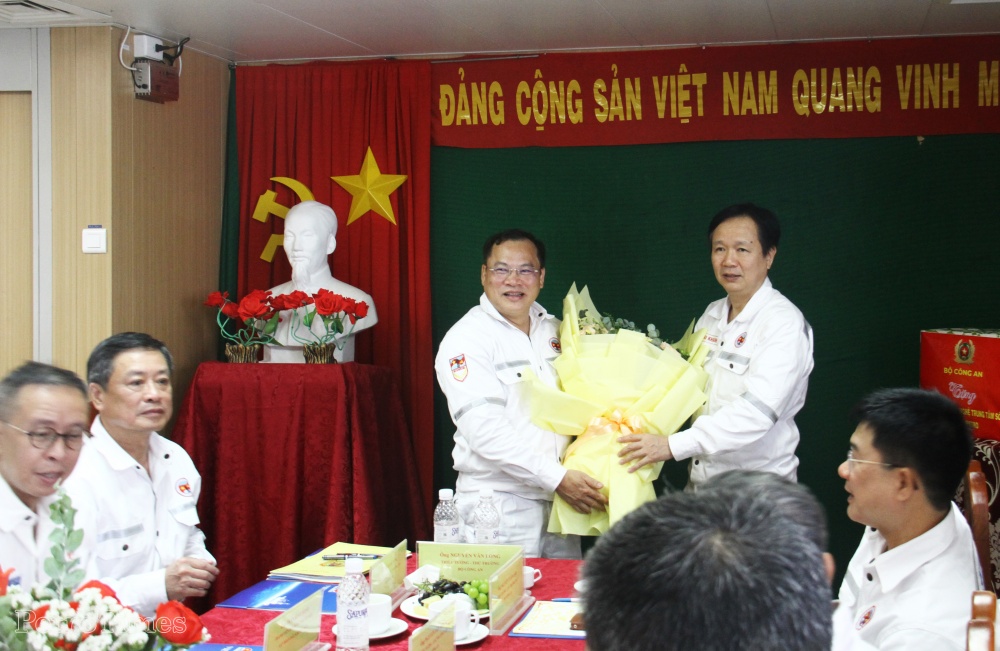 Đoàn công tác Bộ Công an: Petrovietnam/Vietsovpetro thực hiện nghiêm túc các quy định về PCCC và CNCH