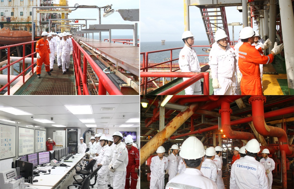 Đoàn công tác Bộ Công an: Petrovietnam/Vietsovpetro thực hiện nghiêm túc các quy định về PCCC và CNCH