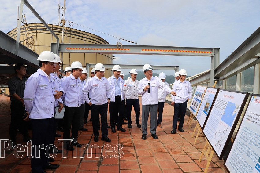 Tổng giám đốc Petrovietnam Lê Mạnh Hùng làm việc với PTSC: Xây dựng hệ sinh thái để tập trung nguồn lực