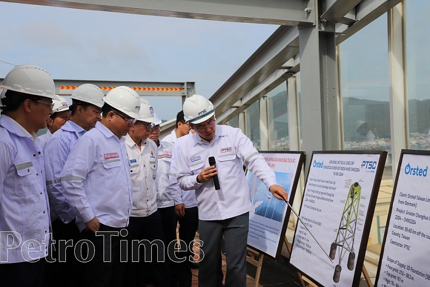 Tổng giám đốc Petrovietnam Lê Mạnh Hùng làm việc với PTSC: Xây dựng hệ sinh thái để tập trung nguồn lực
