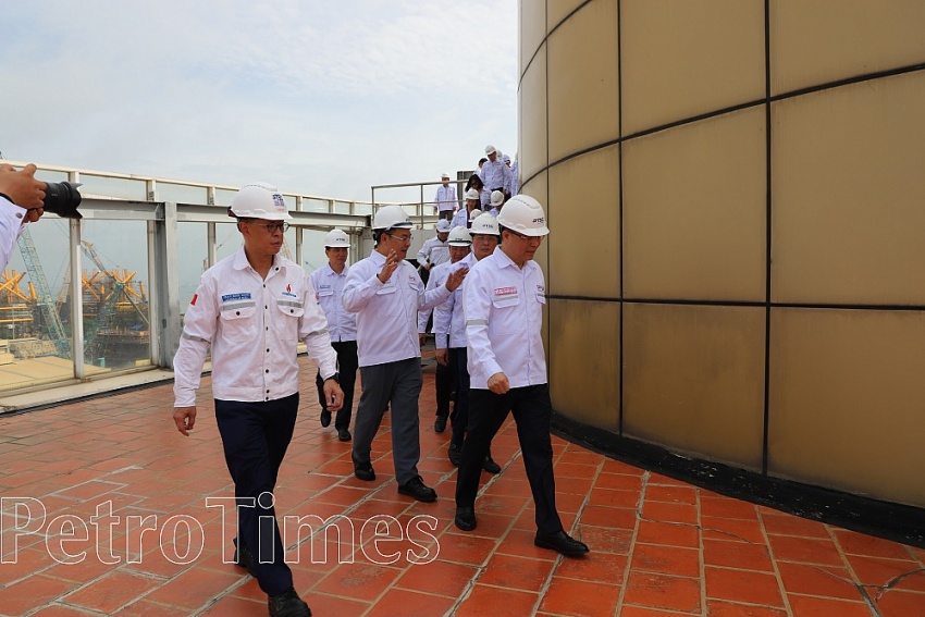 Tổng giám đốc Petrovietnam Lê Mạnh Hùng làm việc với PTSC: Xây dựng hệ sinh thái để tập trung nguồn lực