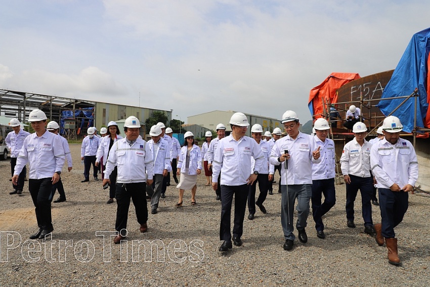 Tổng giám đốc Petrovietnam Lê Mạnh Hùng làm việc với PTSC: Xây dựng hệ sinh thái để tập trung nguồn lực