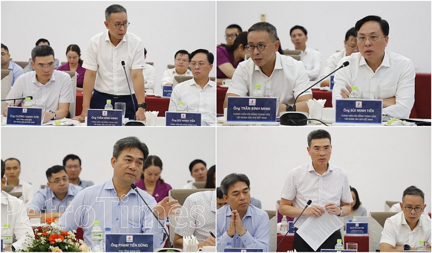 Tổng giám đốc Petrovietnam Lê Mạnh Hùng làm việc với PTSC: Xây dựng hệ sinh thái để tập trung nguồn lực