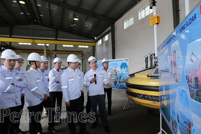 Tổng giám đốc Petrovietnam Lê Mạnh Hùng làm việc với PTSC: Xây dựng hệ sinh thái để tập trung nguồn lực