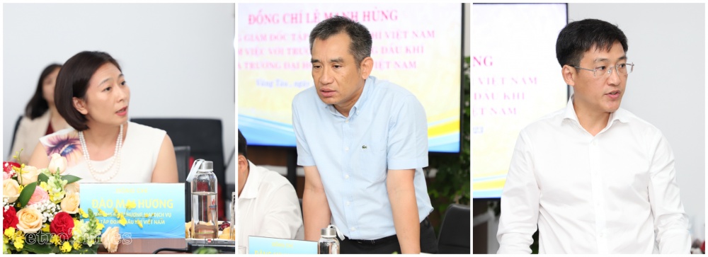 Tổng giám đốc Petrovietnam Lê Mạnh Hùng làm việc với PVCollege: Điều chỉnh phạm vi phù hợp với mục tiêu lớn của Tập đoàn Tổng Giám đốc Petrovietnam Lê Mạnh Hùng làm việc với PVCollege: Điều chỉnh phạm vi đào tạo phù hợp với mục tiêu lớn của Tập đoàn