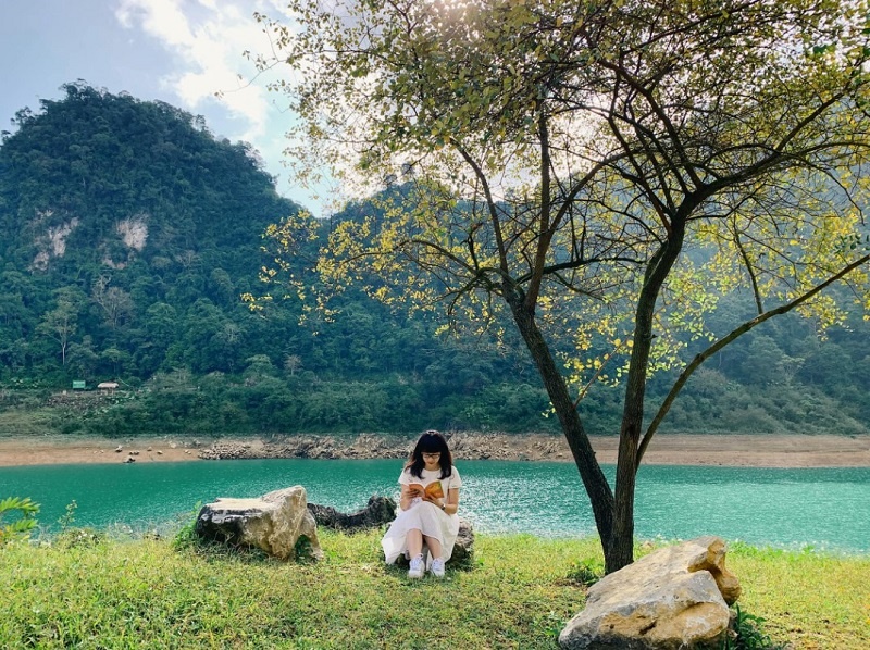 Hồ Thang Hen - Bức tranh thiên nhiên đa sắc nơi miền non nước Cao Bằng Hồ Thang Hen Bức tranh sơn thủy hữu tình