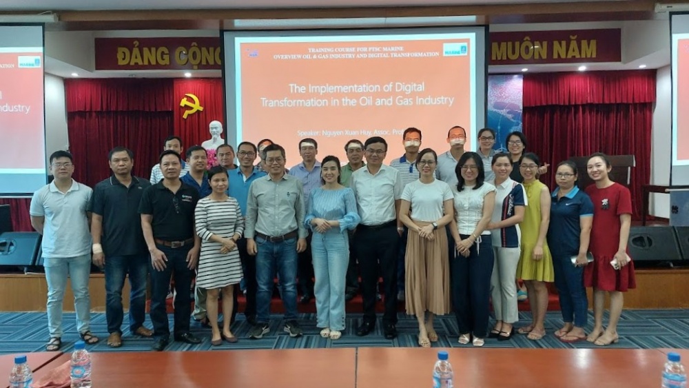 PTSC Marine tổ chức đào tạo về “Ngành Công nghiệp Dầu khí và xu hướng chuyển đổi số”