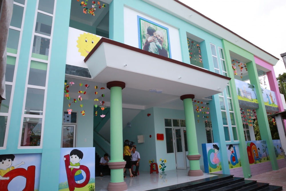 Khánh thành Trường Mầm non Hành Đức do BSR tài trợ