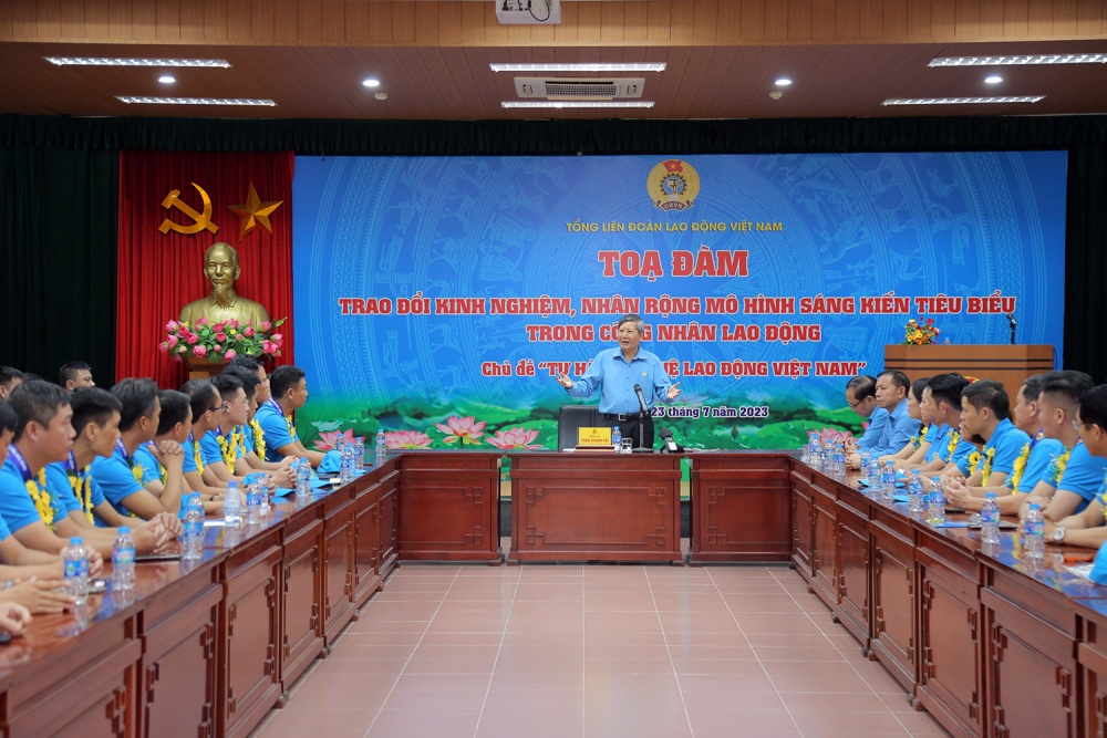 Lan tỏa phong trào sáng kiến, lao động sáng tạo trong đội ngũ người lao động