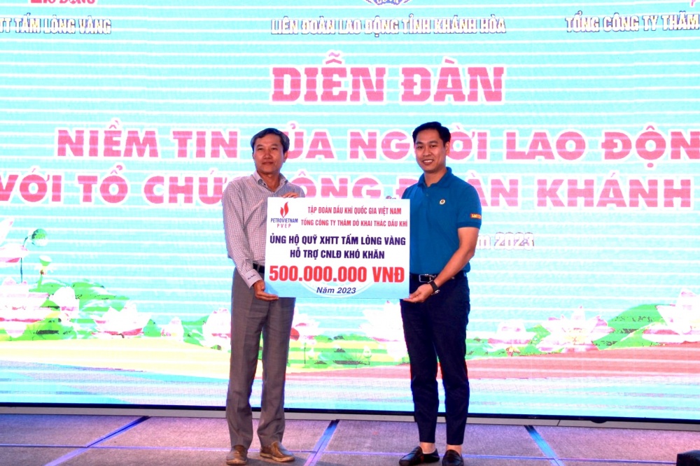 PVEP đồng hành cùng diễn đàn “Niềm tin của người lao động với tổ chức Công đoàn”