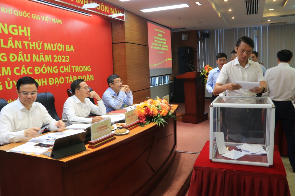 Hội nghị BCH Đảng bộ Tập đoàn lần thứ 13, sơ kết  6 tháng đầu năm, triển khai nhiệm vụ 6 tháng cuối năm 2023