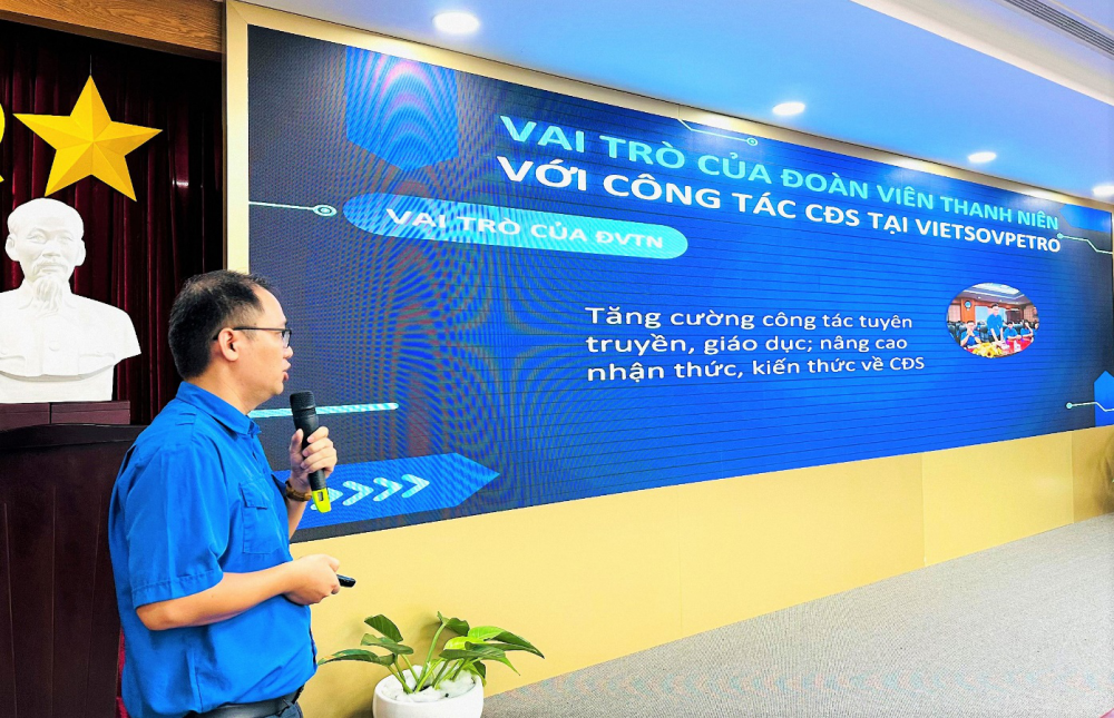 Đoàn Thanh niên Vietsovpetro tổ chức sinh hoạt khoa học công nghệ về chuyển đổi số