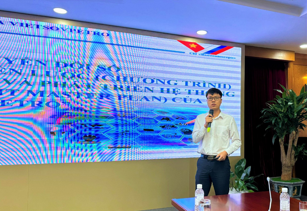 Đoàn Thanh niên Vietsovpetro tổ chức sinh hoạt khoa học công nghệ về chuyển đổi số