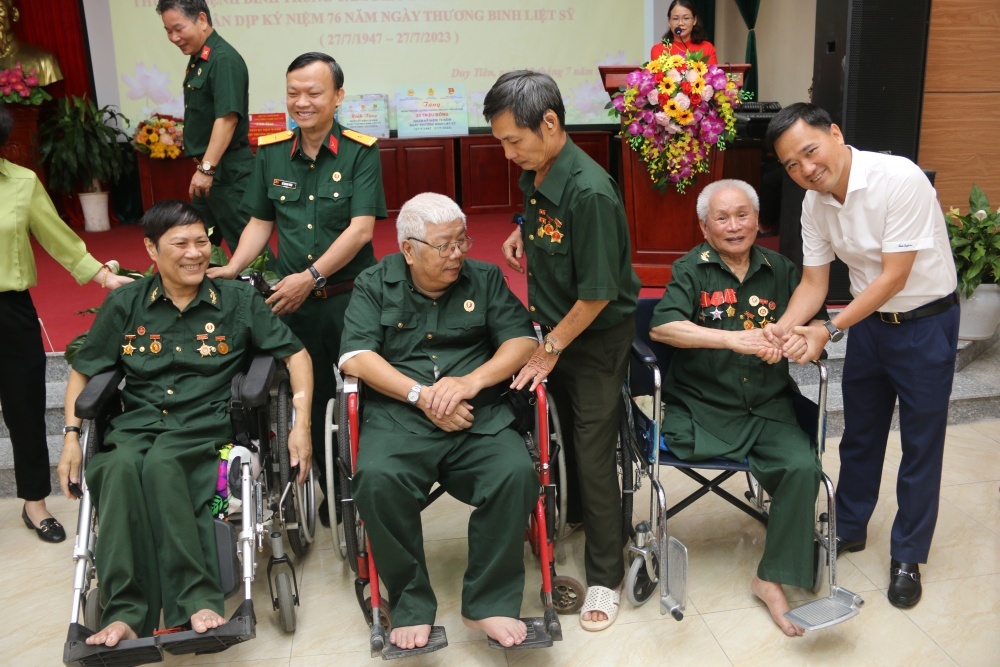 Tháng 7 sâu đậm nghĩa tình của Hội Cựu chiến binh Tập đoàn