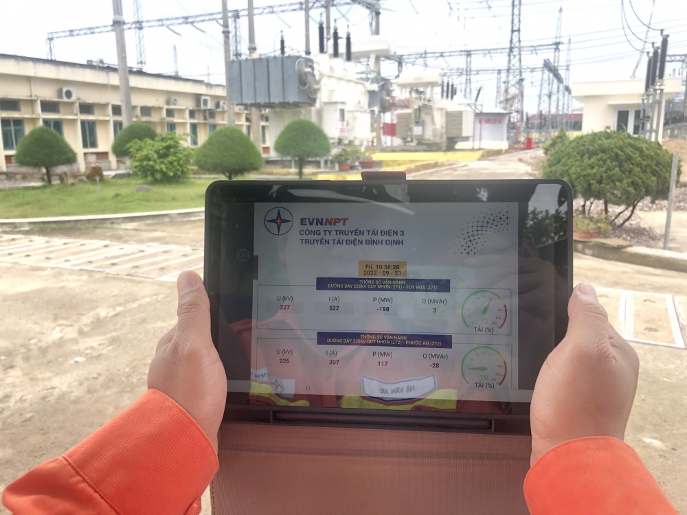 Hiệu quả từ giải pháp cập nhập thông số vận hành theo thời gian thực trên web tại Truyền tải điện Bình Định Truyền tải điện Bình Định: Hiệu quả từ giải pháp cập nhật thông số vận hành theo thời gian thực trên web