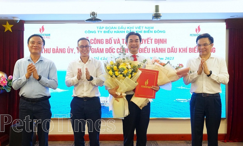 Bổ nhiệm ông Phạm Tiến Dũng làm Tổng Giám đốc BIENDONG POC Bổ nhiệm ông Phạm Tiến Dũng làm Tổng Giám đốc BIENDONG POC