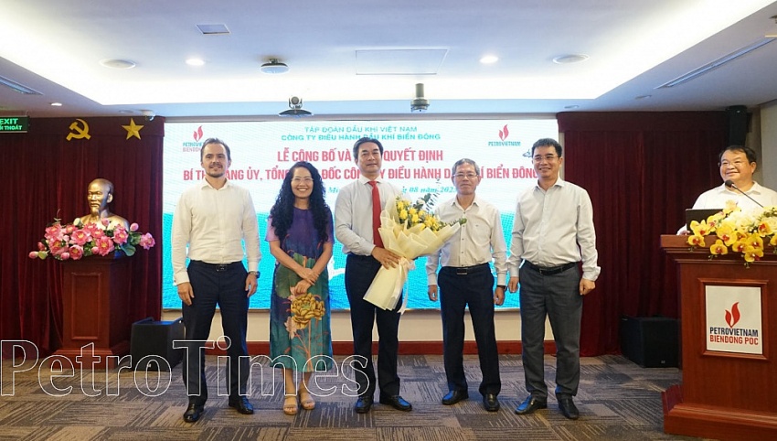 Bổ nhiệm ông Phạm Tiến Dũng làm Tổng Giám đốc BIENDONG POC Bổ nhiệm ông Phạm Tiến Dũng làm Tổng Giám đốc BIENDONG POC
