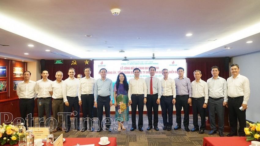 Bổ nhiệm ông Phạm Tiến Dũng làm Tổng Giám đốc BIENDONG POC Bổ nhiệm ông Phạm Tiến Dũng làm Tổng Giám đốc BIENDONG POC
