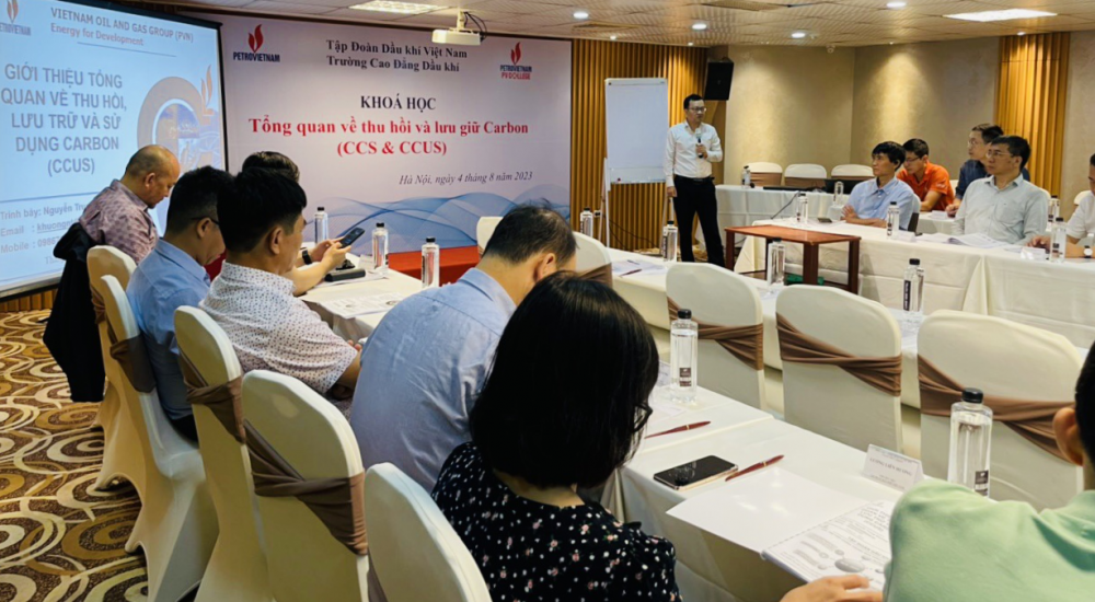 PV College tổ chức khoá học Tổng quan về thu hồi và lưu trữ cacbon PV College tổ chức khoá học Tổng quan về thu hồi và lưu trữ cacbon