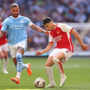 Arsenal đánh bại Man City, giành Siêu cúp Anh theo kịch bản không tưởng