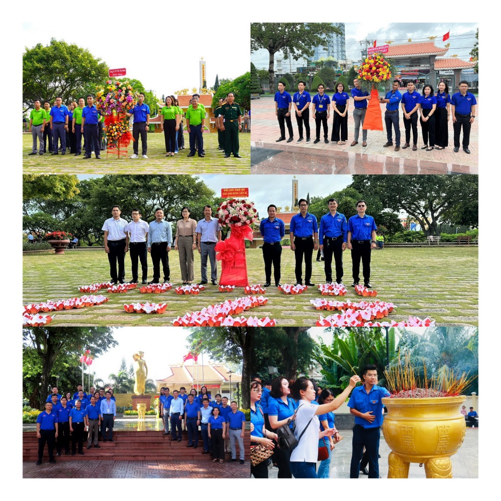 Lễ viếng và dâng hương tưởng nhớ anh hùng liệt sỹ là văn hoá truyền thống từ nhiều năm nay của PV GAS   