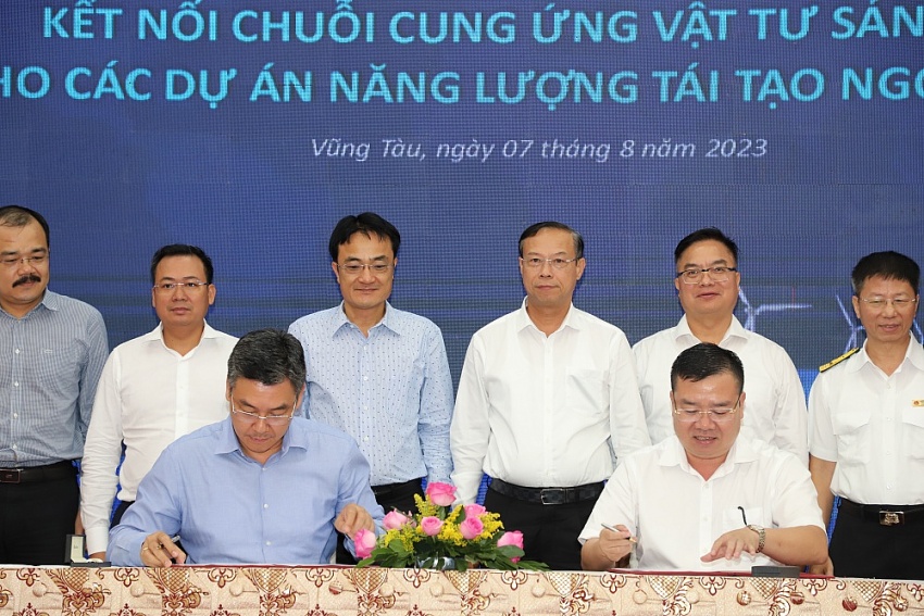UBND tỉnh Bà Rịa - Vũng Tàu và PTSC: Kết nối chuỗi cung ứng vật tư sản xuất cho các dự án năng lượng tái tạo ngoài khơi