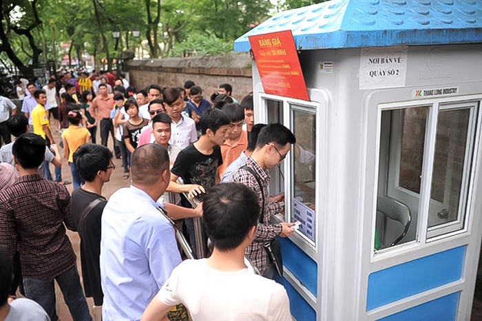 Văn Miếu - Quốc Tử Giám chính thức bán vé trực tuyến cho khách đoàn từ ngày 15/8 Văn Miếu - Quốc Tử Giám chính thức bán vé trực tuyến cho khách đoàn từ ngày 15/8