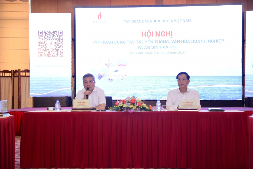 undefined Công tác truyền thông, văn hoá doanh nghiệp, an sinh xã hội góp phần khẳng định giá trị cốt lõi của Văn hoá Petrovietnam