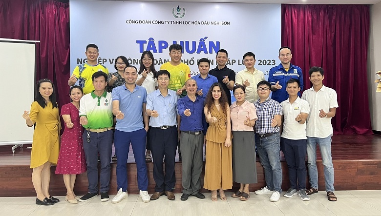 Công đoàn NSRP tổ chức tập huấn nghiệp vụ công đoàn và phổ biến pháp luật 2023