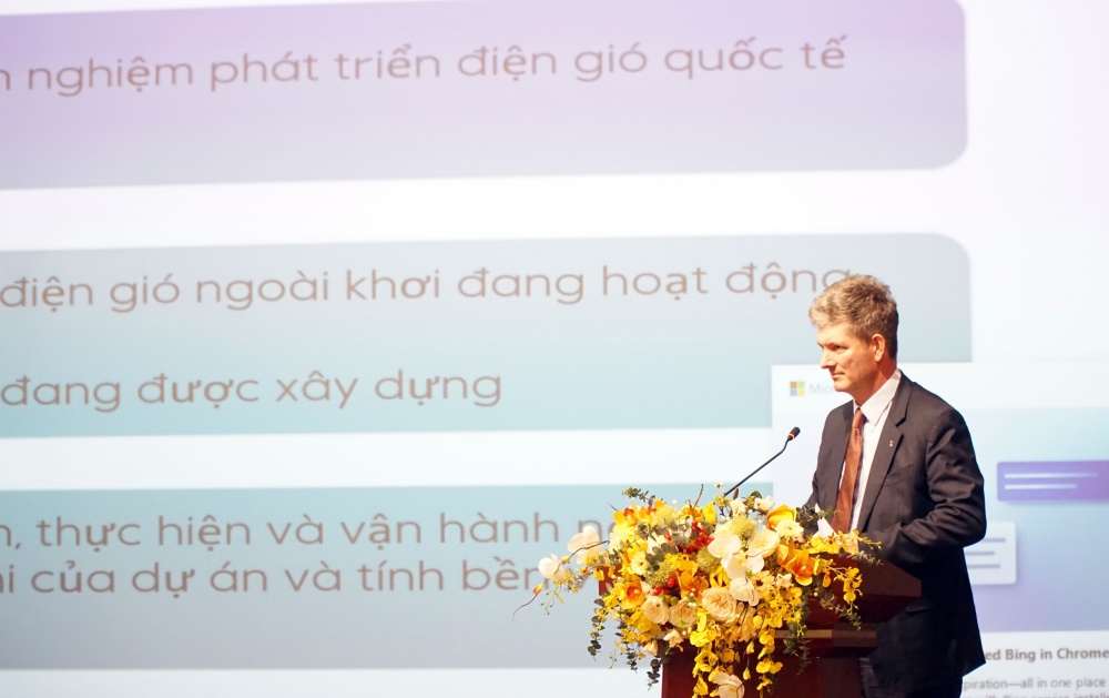 Đại diện của Equinor tại Việt Nam tham luận tại Hội thảo Đại diện của Equinor tại Việt Nam tham luận tại Hội thảo