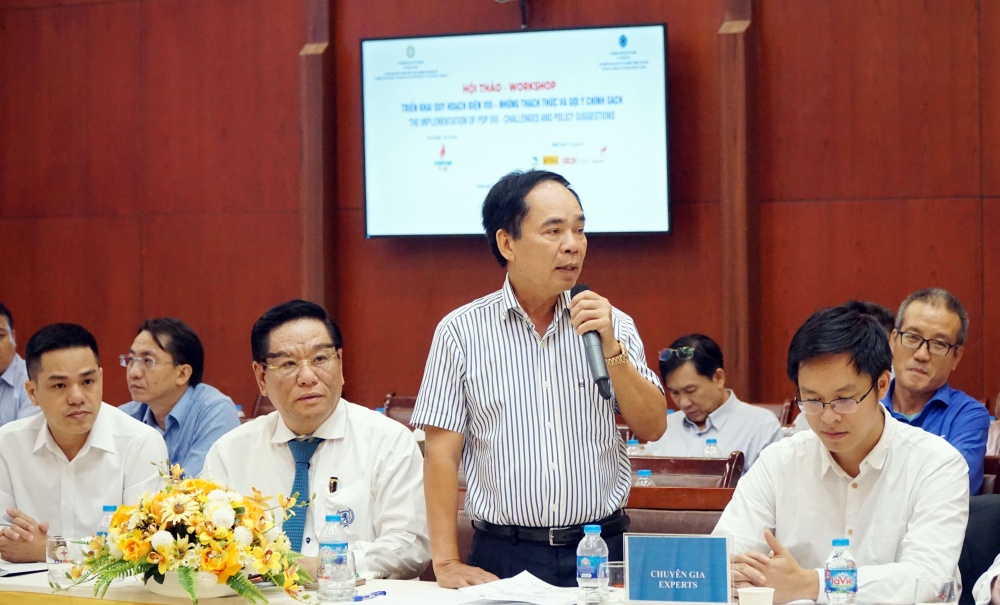 TS. Nguyễn Quốc Thập, Chủ tịch Hội Dầu khí Việt Nam đóng góp ý kiến tại Hội thảo TS. Nguyễn Quốc Thập, Chủ tịch Hội Dầu khí Việt Nam đóng góp ý kiến tại Hội thảo
