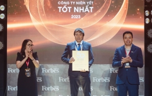 PVFCCo tiếp tục trong Top 50 công ty niêm yết tốt nhất Việt Nam năm 2023