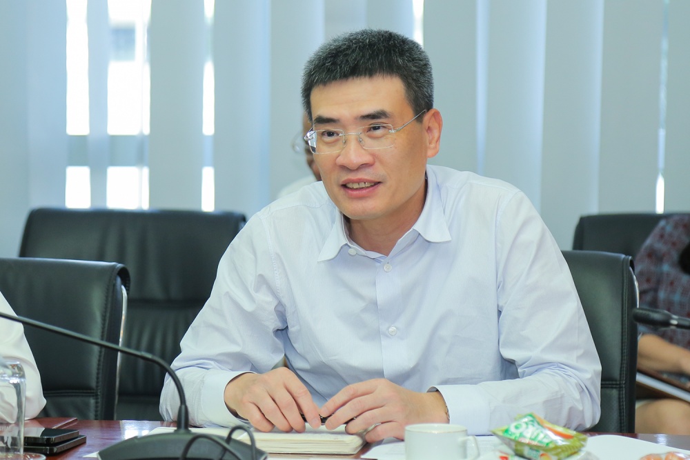 Lãnh đạo Petrovietnam làm việc với Fitch Ratings