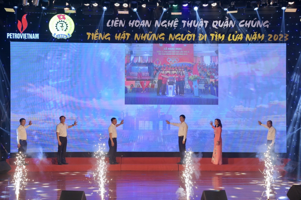Phát động Tuần lễ Văn hóa Dầu khí và liên hoan “Tiếng hát những người đi tìm lửa” năm 2023