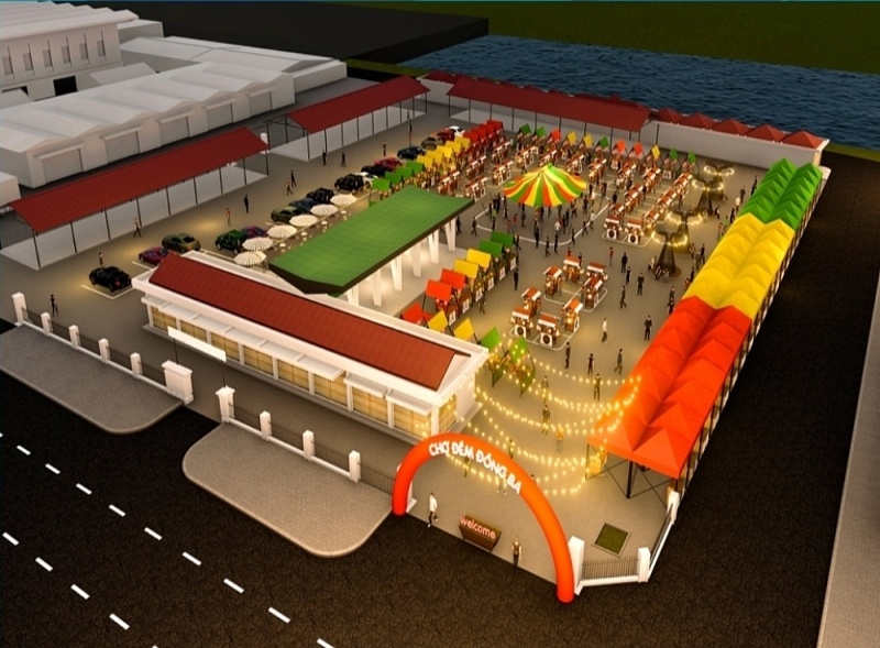 Chợ đêm Đông Ba - điểm nhấn cho du khách khám phá Huế về đêm Chợ đêm Đông Ba - điểm nhấn cho du khách khám phá Huế về đêm