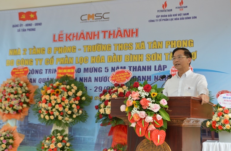 Petrovietnam/BSR trao tặng 4 công trình giáo dục, y tế với tổng trị giá 20 tỷ đồng