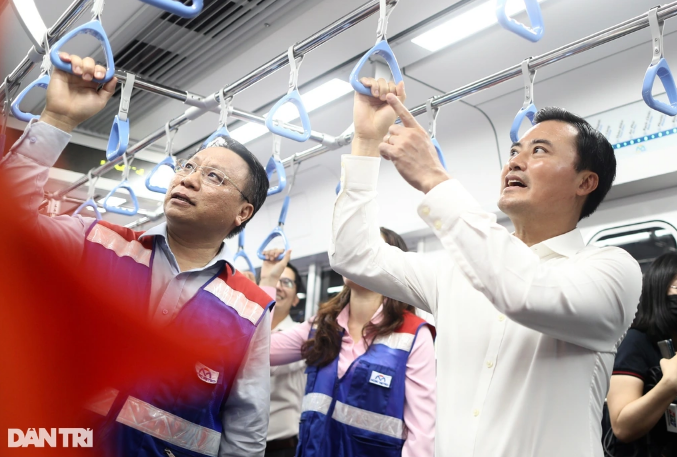 Metro số 1 chạy thử toàn tuyến Metro số 1 chạy thử toàn tuyến