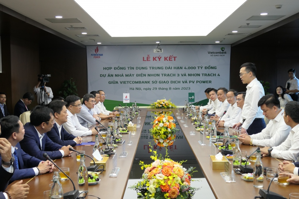 Vietcombank và PV Power ký kết hợp đồng tín dụng trị giá 4.000 tỷ đồng cho Dự án NMĐ Nhơn Trạch 3 và 4