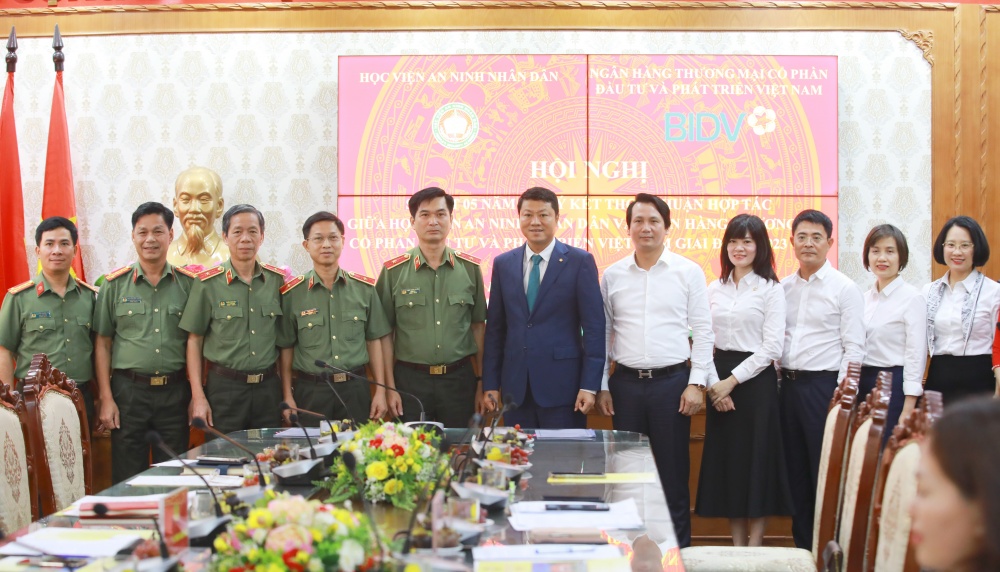 BIDV và Học viện An ninh Nhân dân tăng cường hợp tác BIDV và Học viện An ninh Nhân dân tăng cường hợp tác