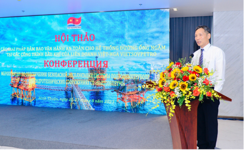 Vietsovpetro tổ chức hội thảo về giải pháp vận hành an toàn hệ thống đường ống ngầm các công trình dầu khí