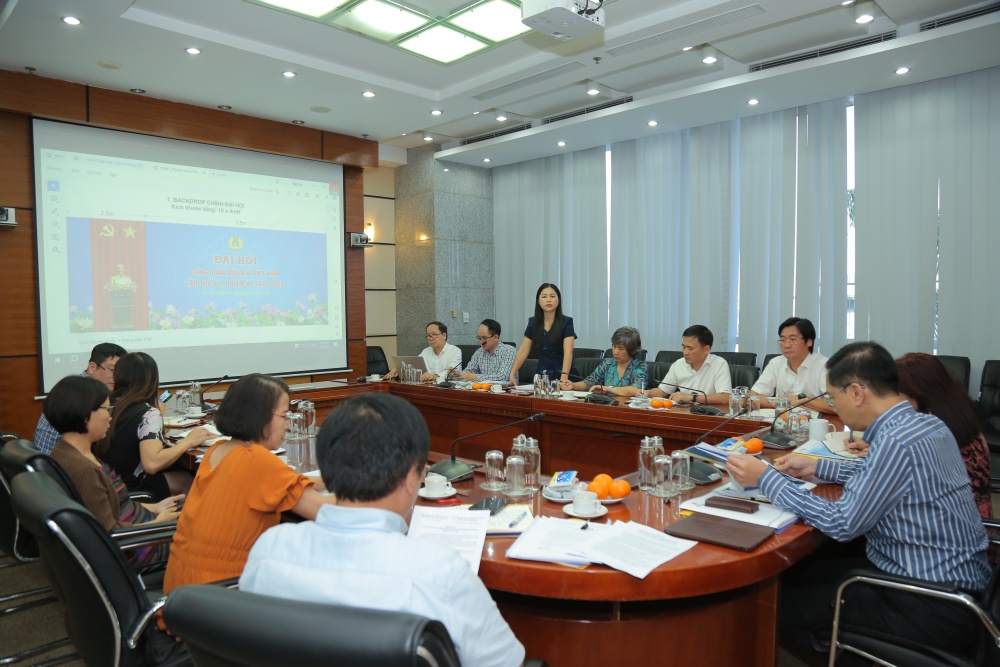 Tập trung cho công tác tổ chức Đại hội VII Công đoàn Dầu khí Việt Nam