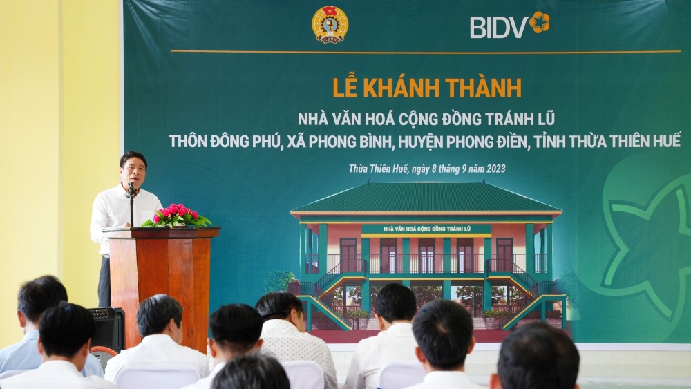 Khánh thành 04 nhà văn hóa cộng đồng tránh lũ tại Quảng Bình và Thừa Thiên Huế