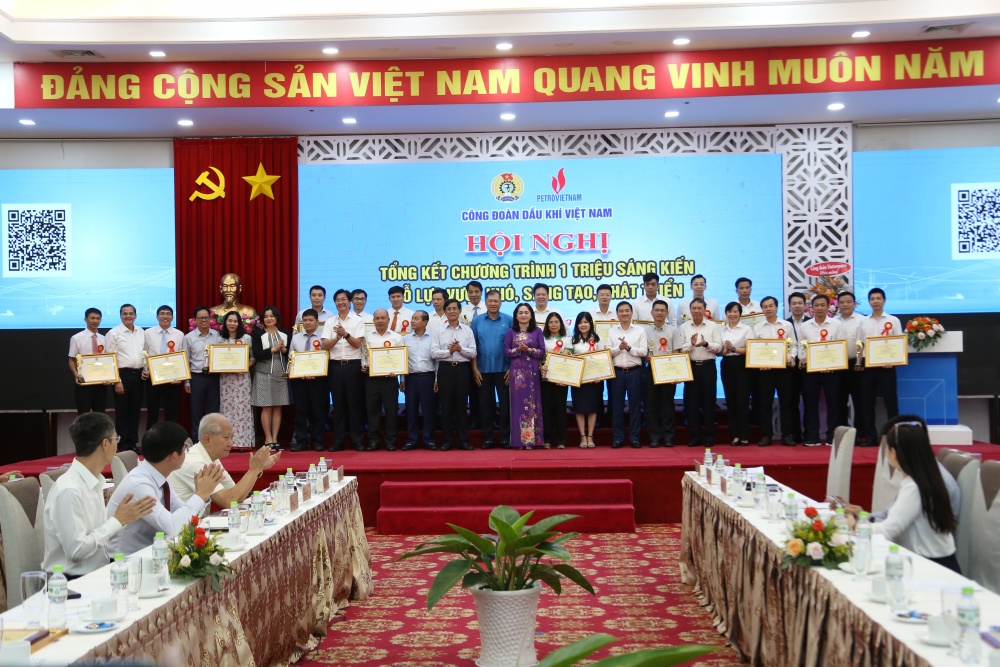 CĐ DKVN tổng kết chương trình “01 triệu sáng kiến”: Hơn 7.000 sáng kiến, làm lợi hơn 9.000 tỷ đồng