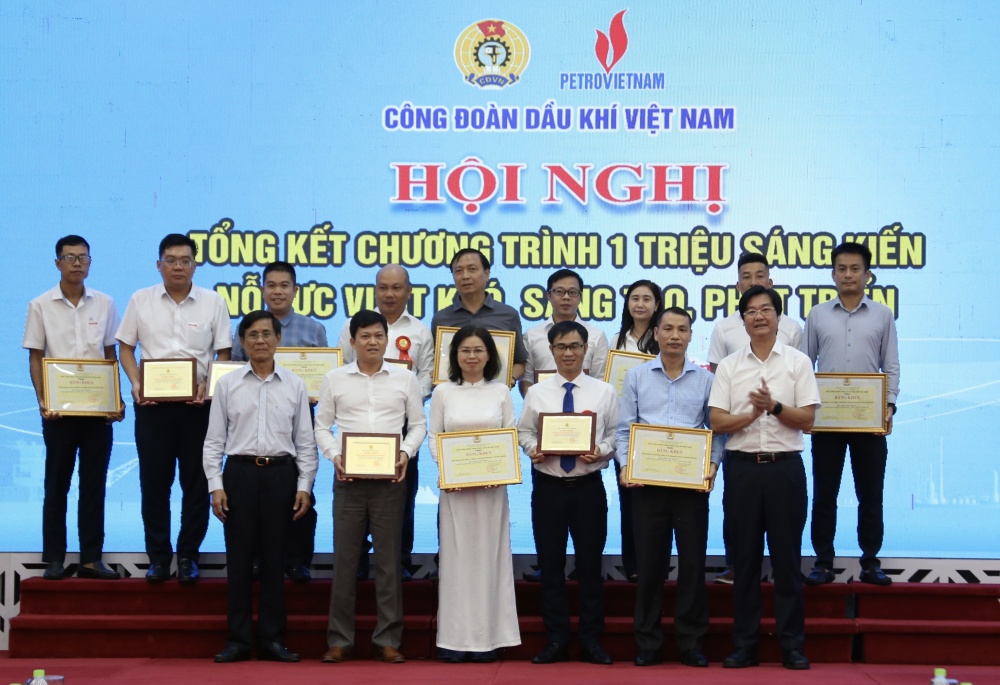 CĐ DKVN: Chương trình “1 triệu sáng kiến” là động lực thi đua sáng tạo cho người lao động dầu khí