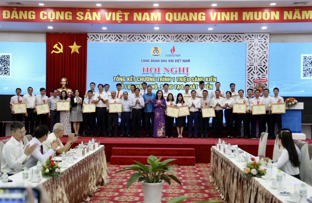CĐ DKVN: Chương trình “1 triệu sáng kiến” là động lực thi đua sáng tạo cho người lao động dầu khí